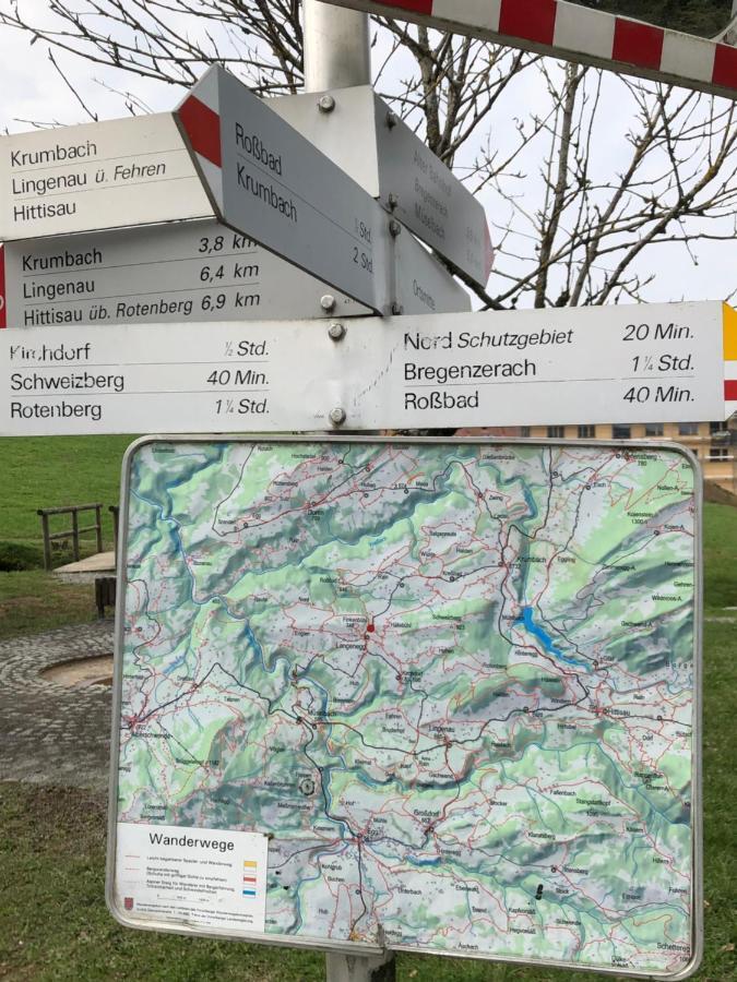 Ferienhaus Am Waldrand Von Egg Bregenzer Wald Екстериор снимка